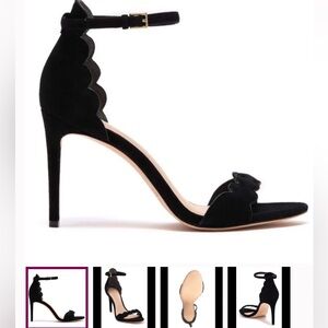 RACHEL ZOE SCALLOPED HEEL